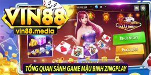 Tổng quan sảnh game Mậu binh Zingplay